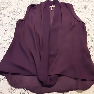 Halston Heritage Purple Top